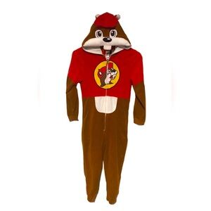 Kids Small/Medium Buc-ees Onesie Pajamas